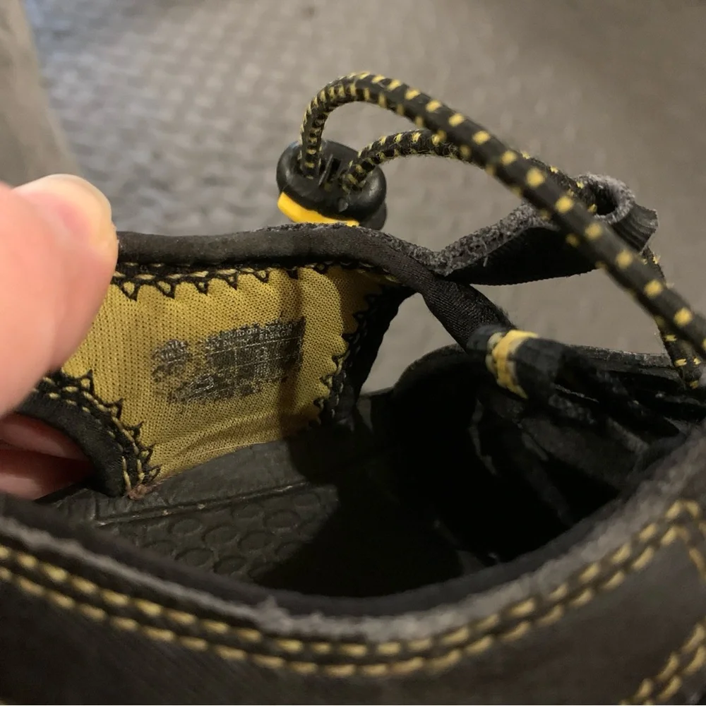 Keen Newport Sandals Watershoes Black Yellow Outdoor Hiking Boys Size 11